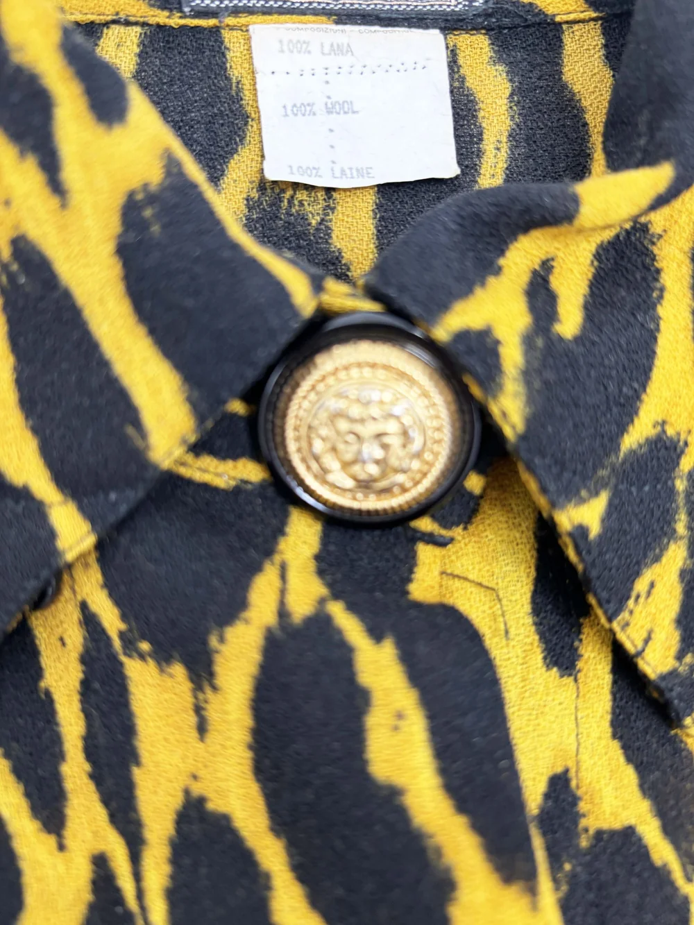 Gianni Versace 90sレオパードベスト　Italy Vintage 1992 GIANNI VERSACE COUTURE Iconic Leopard Print Vest - Etsy